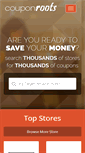 Mobile Screenshot of couponroots.com